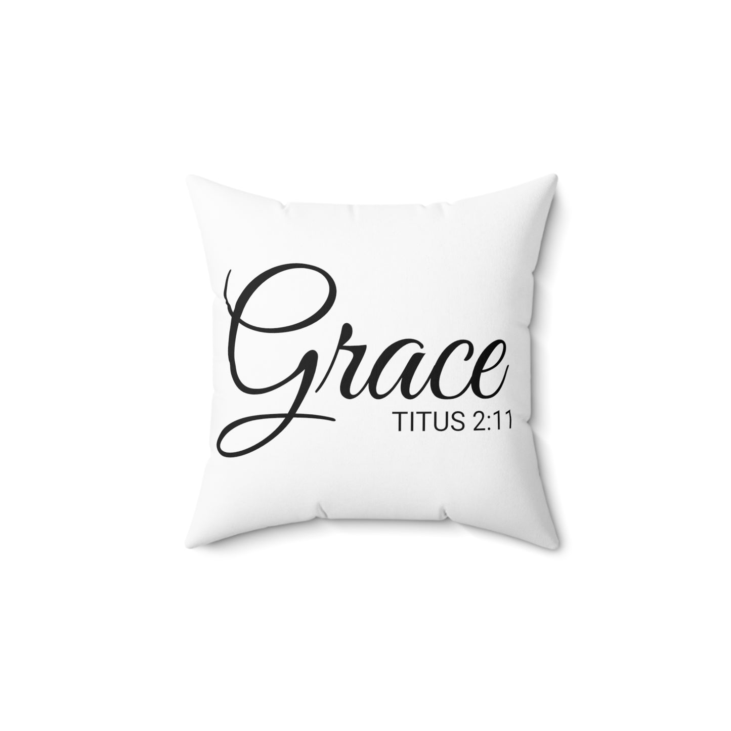 Scripture Grace Titus 2:11 Bible Verse Pillow