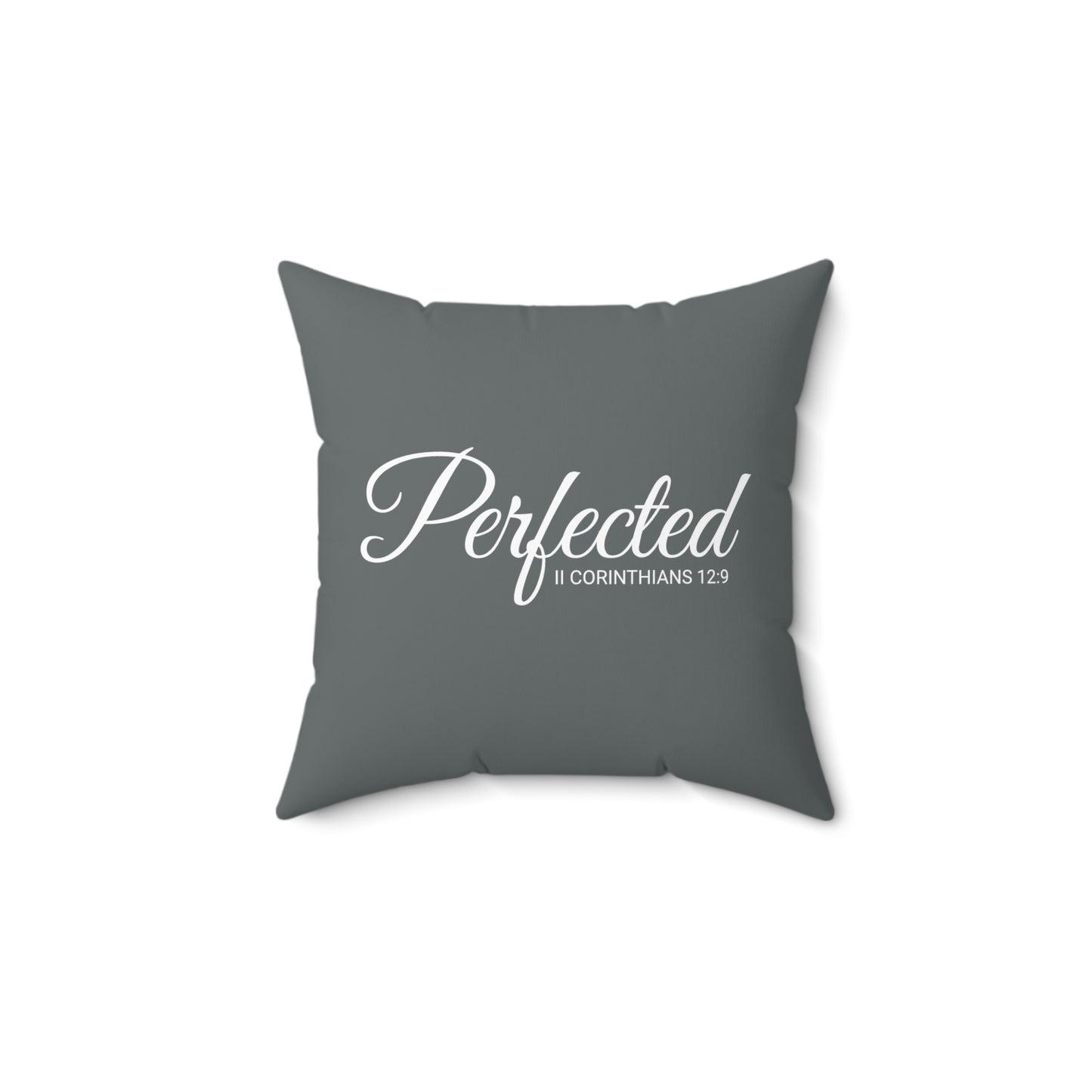 Scripture Perfected 2 Corinthians 12:9 Bible Verse Pillow