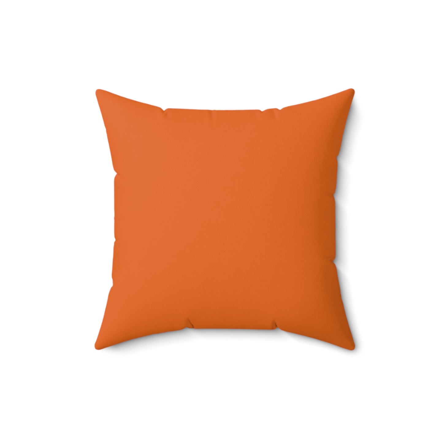 Burnt Orange Throw Pillow