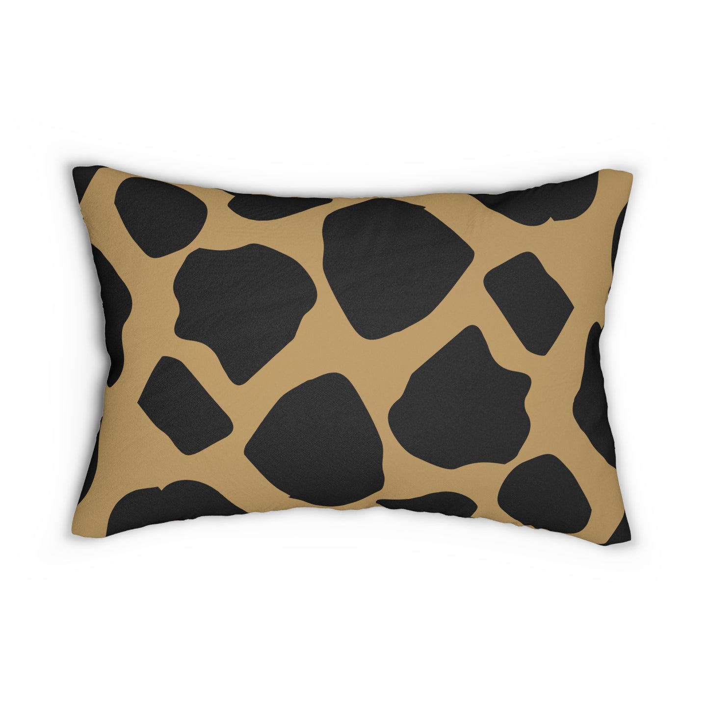 Cow Print Lt. Brown Accent Pillow