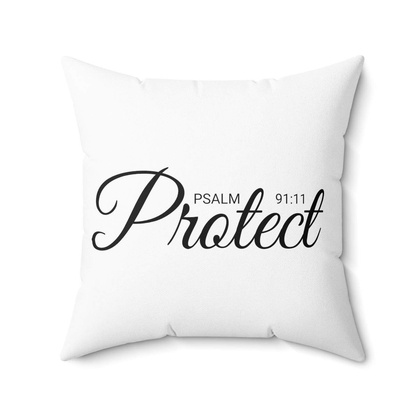 Scripture Protect Psalm 91:11 Bible Verse Pillow