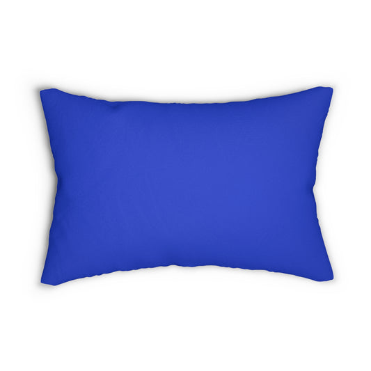 Cobalt Blue (Matching Geometric/The Gathering Place) Accent Pillow