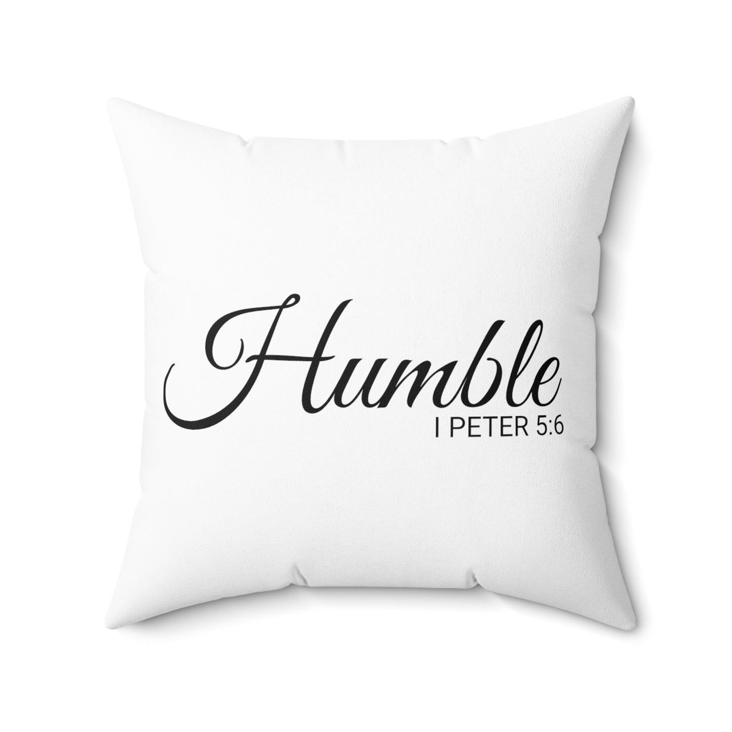 Scripture Humble 1 Peter 5:6 Bible Verse Pillow