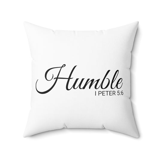 Scripture Humble 1 Peter 5:6 Bible Verse Pillow