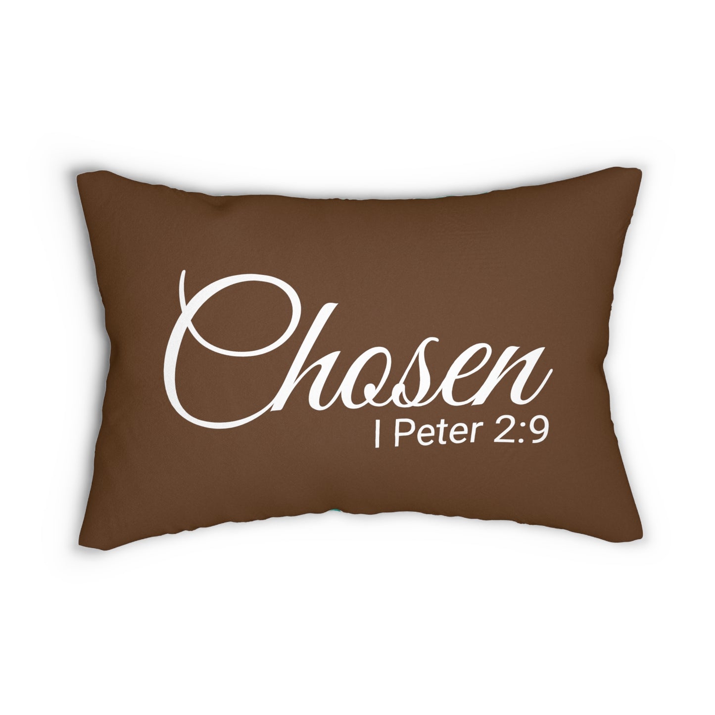 Scripture Chosen 1 Peter 2:9 Bible Verse Accent Pillow