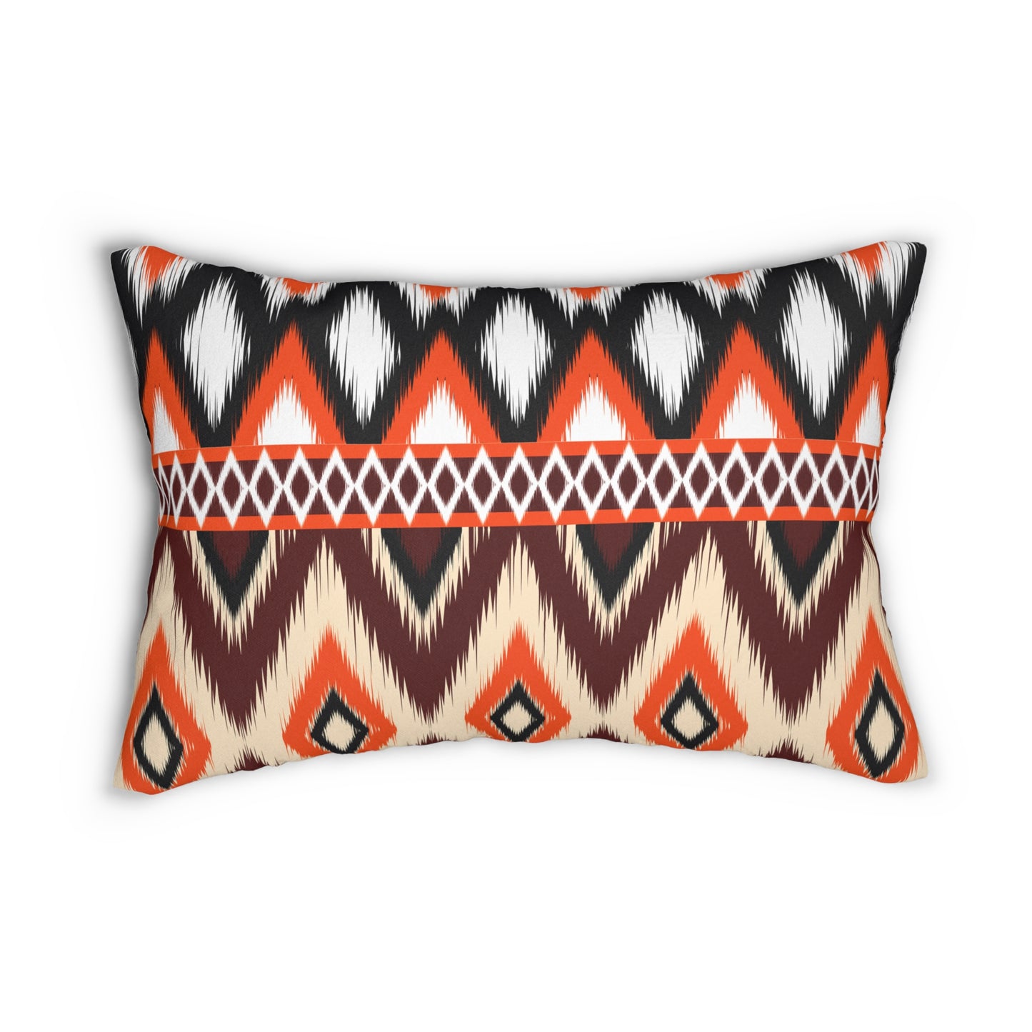 Ikat Style Accent Pillow