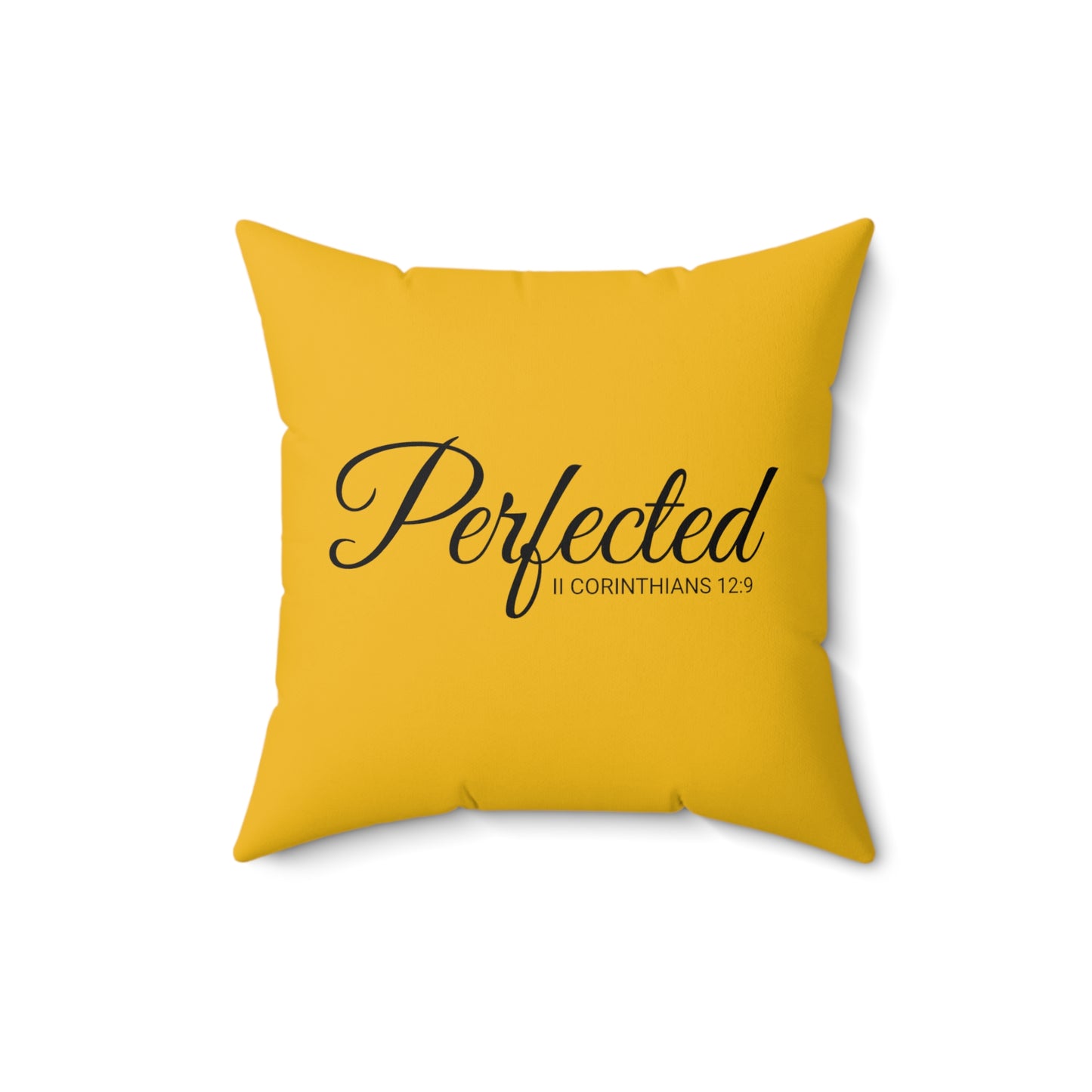 Scripture Perfected 2 Corinthians 12:9 Bible Verse Pillow