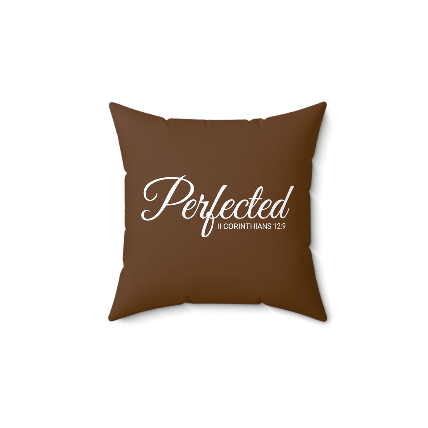 Scripture Perfected 2 Corinthians 12:9 Bible Verse Pillow