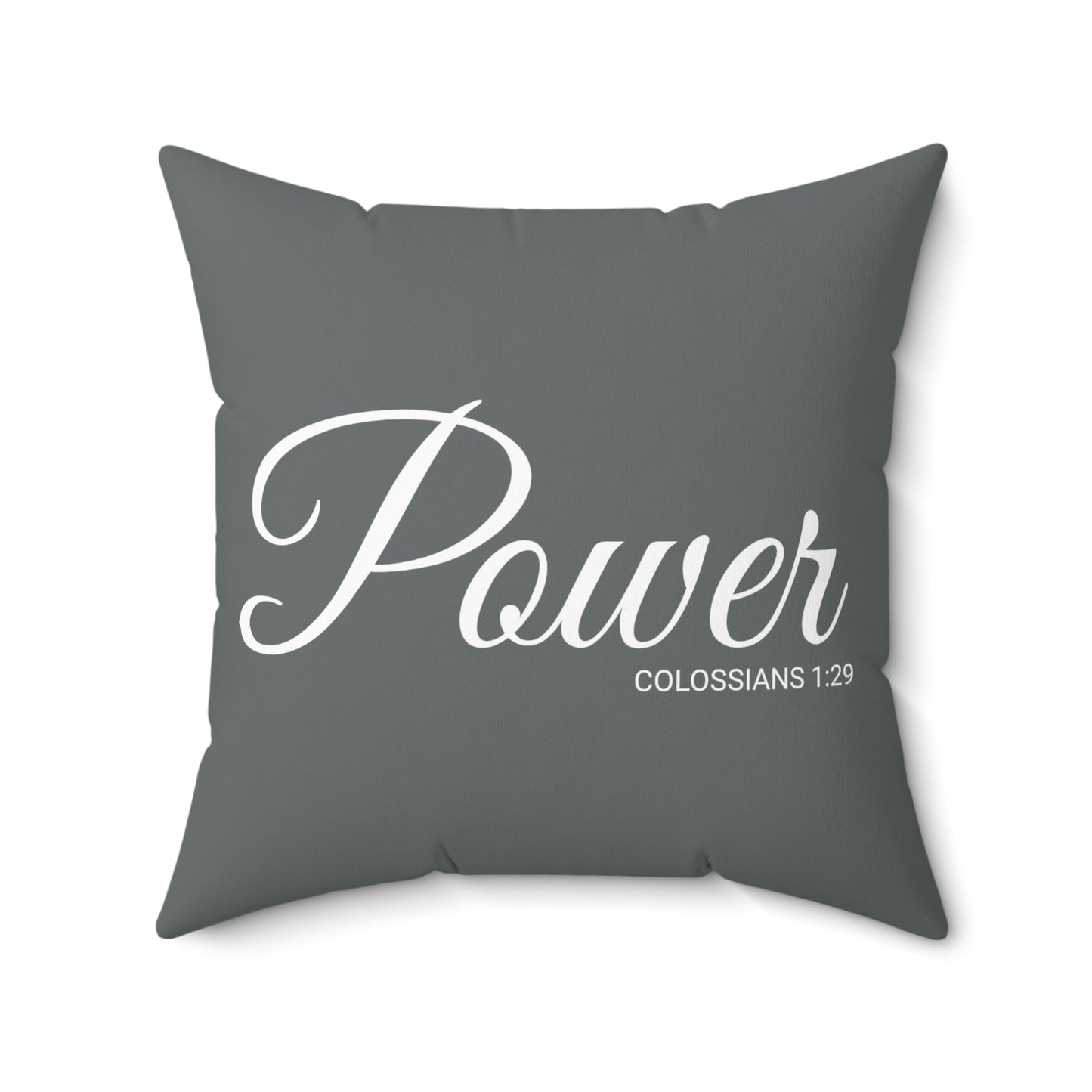 Scripture Power Colossians 1:29 Bible Verse Pillow