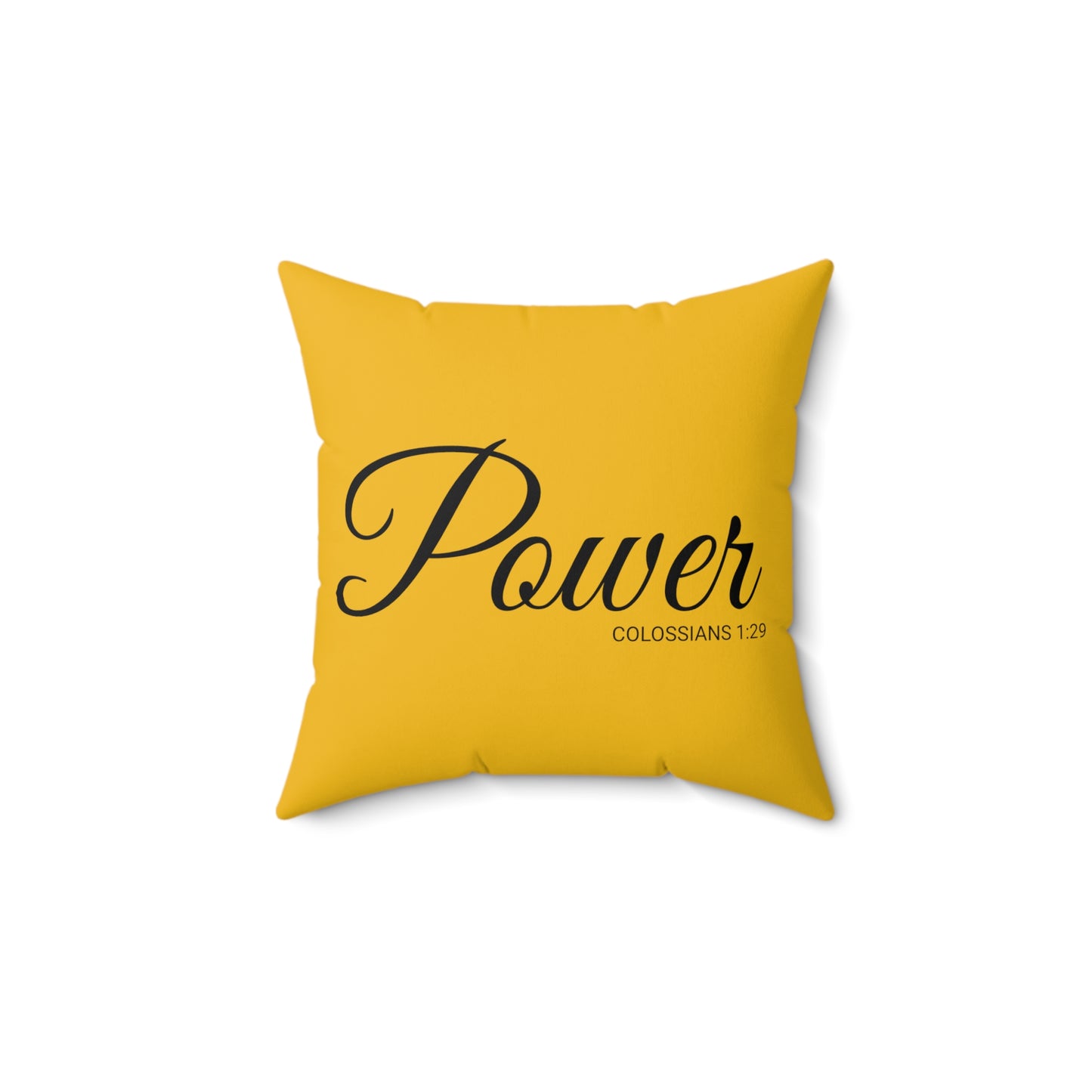 Scripture Power Colossians 1:29 Bible Verse Pillow