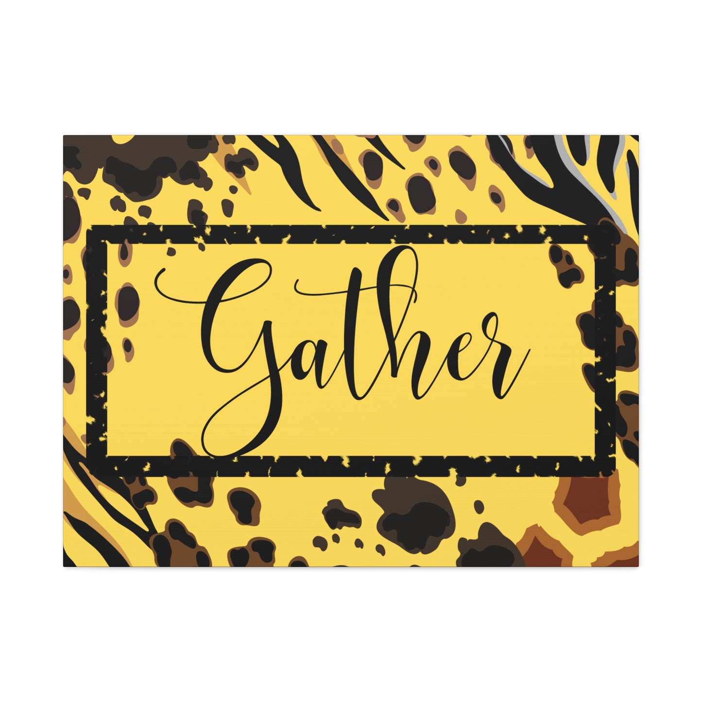 Christian Wall Art: Gather (Wood Frame Ready to Hang)