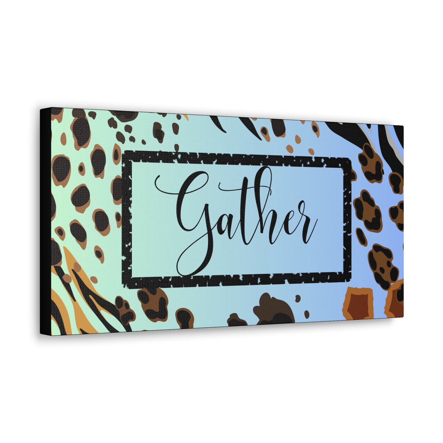 Christian Wall Art: Gather (Wood Frame Ready to Hang)