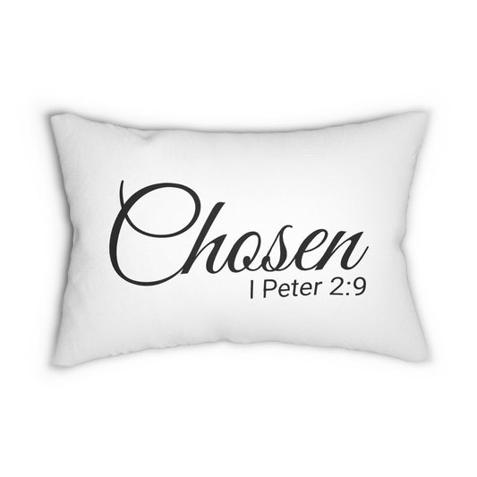 Almohada decorativa Escritura elegida 1 Pedro 2:9 Versículo bíblico