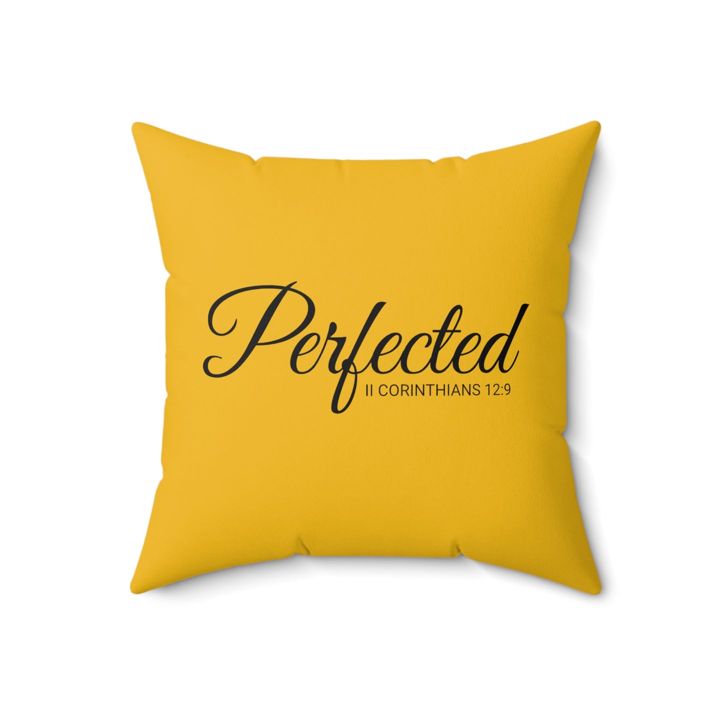 Scripture Perfected 2 Corinthians 12:9 Bible Verse Pillow