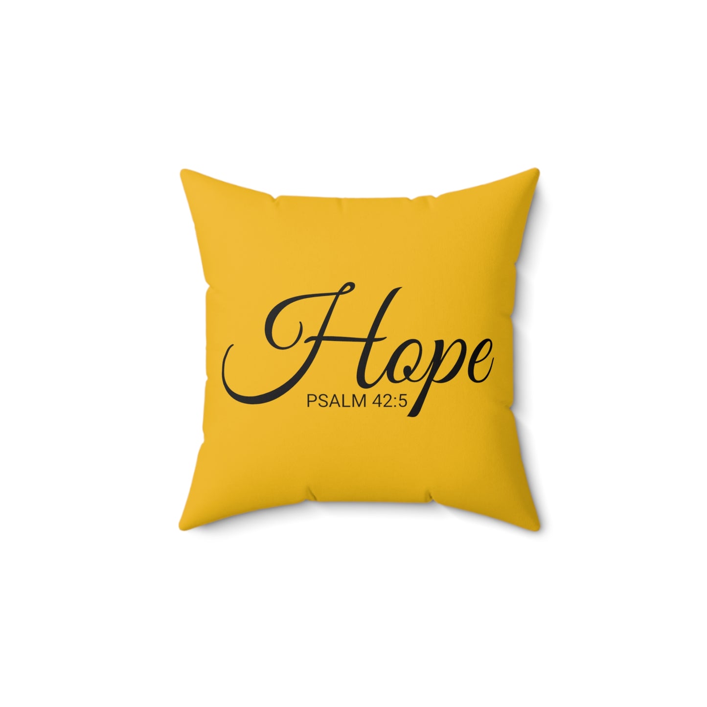 Scripture Hope Psalm 42:5 Bible Verse Pillow