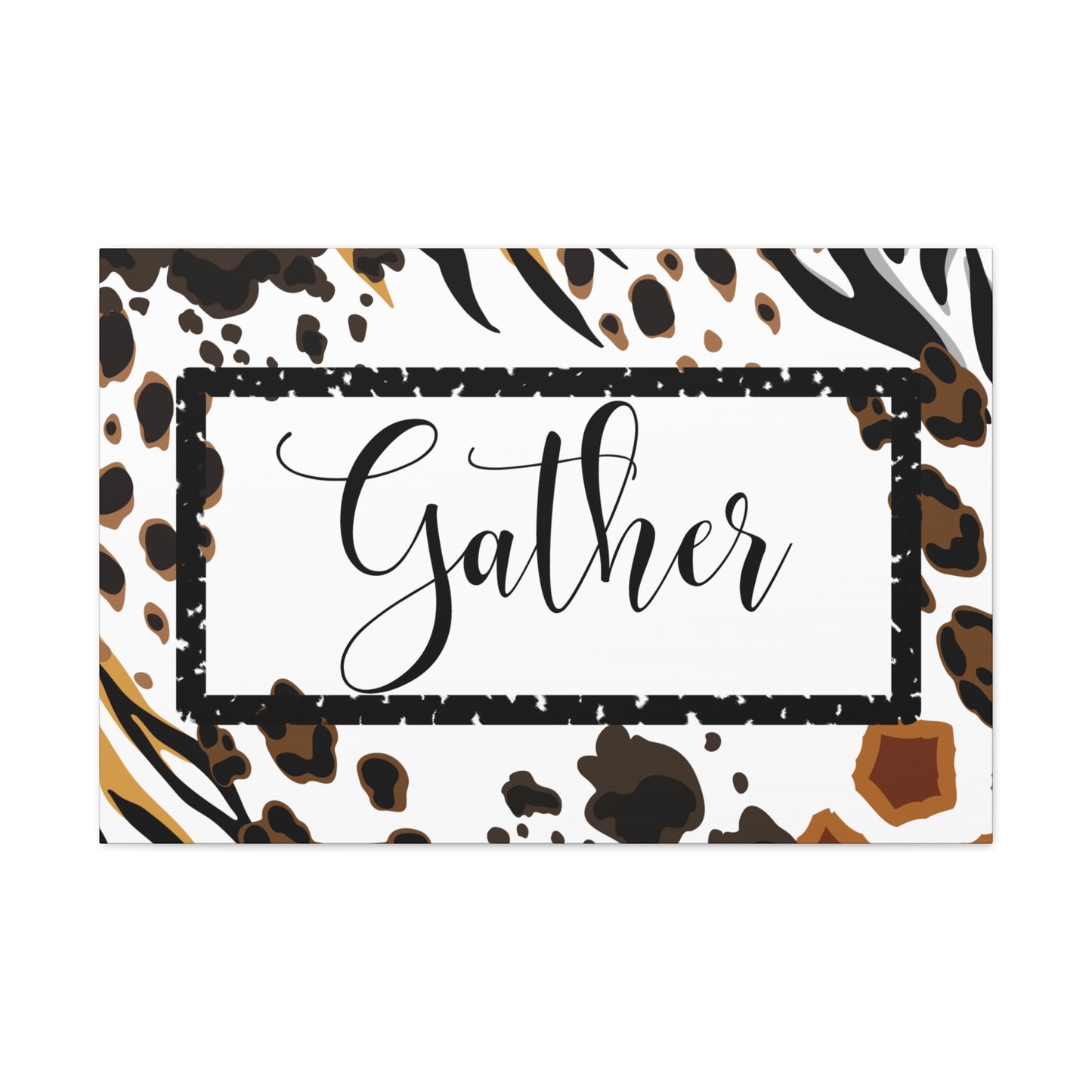 Christian Wall Art: Gather (Wood Frame Ready to Hang)