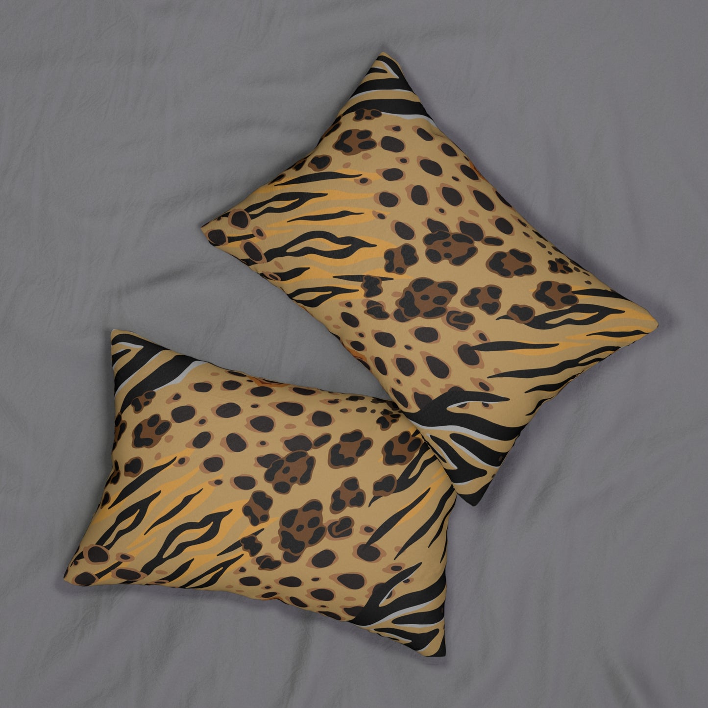 Animal Print Lt. Brown Accent Pillow