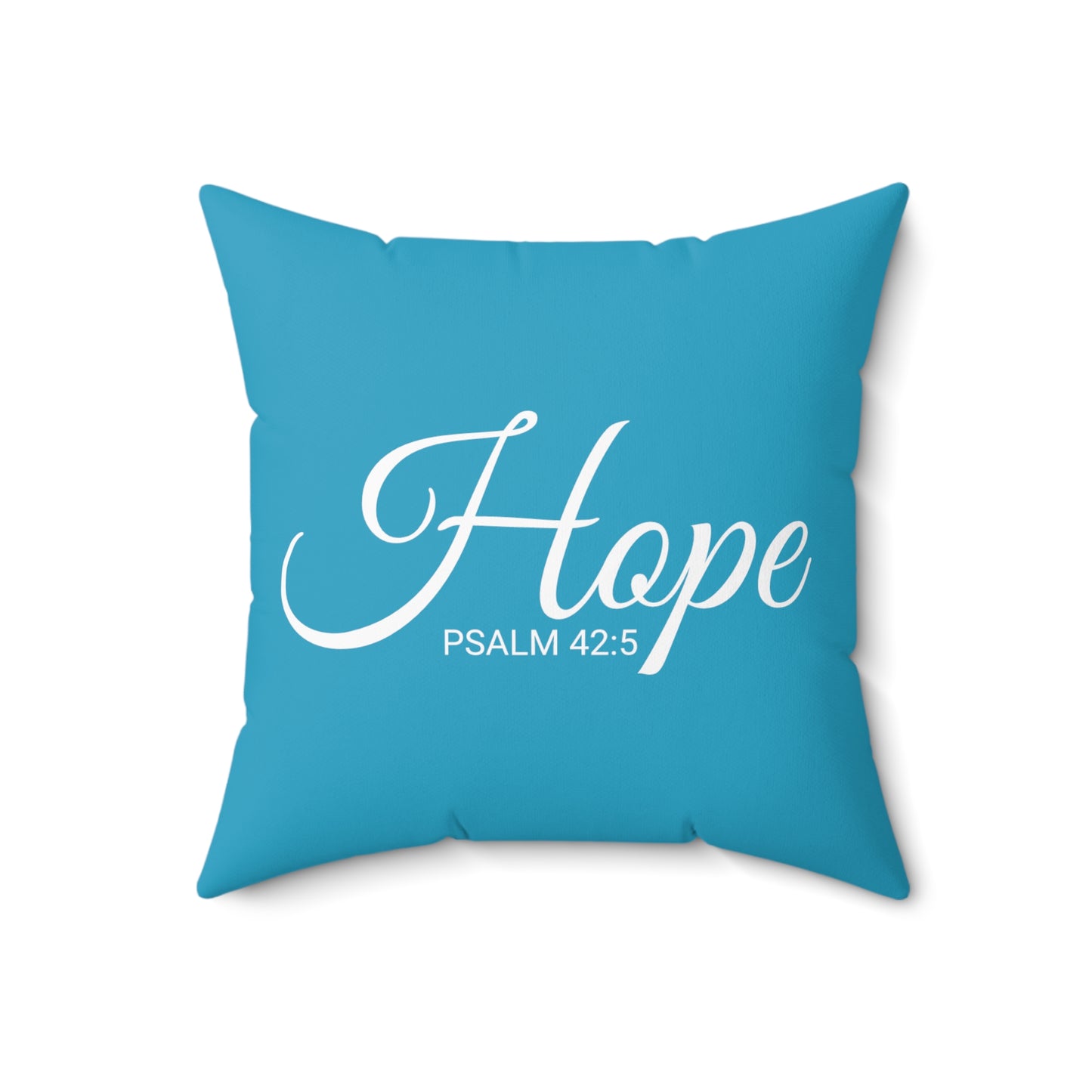 Scripture Hope Psalm 42:5 Bible Verse Pillow