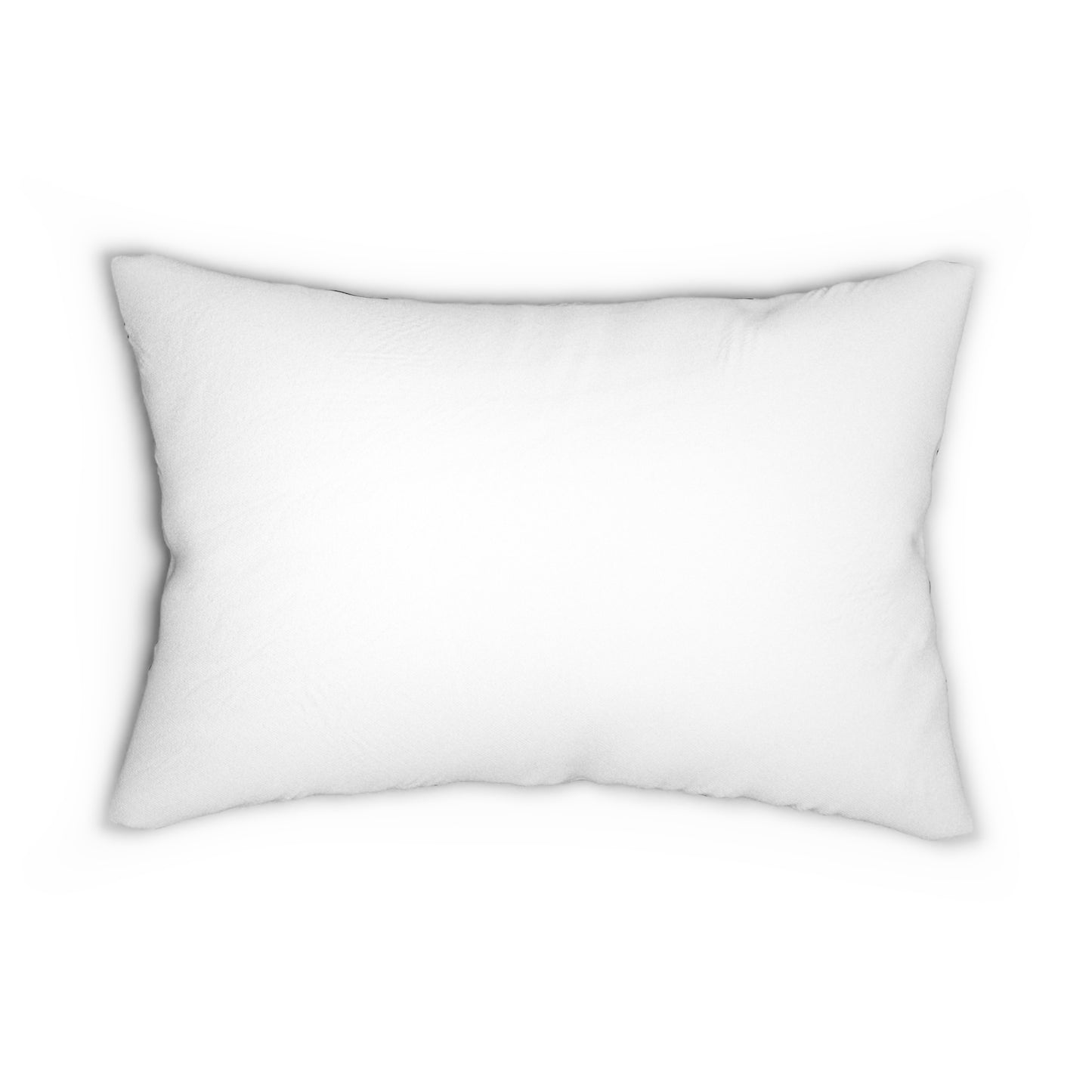 Cow Print (Dual) White Accent Pillow