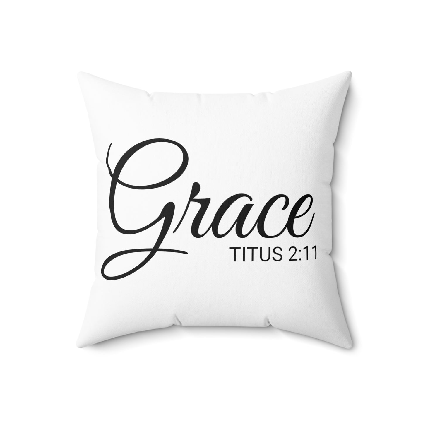 Scripture Grace Titus 2:11 Bible Verse Pillow