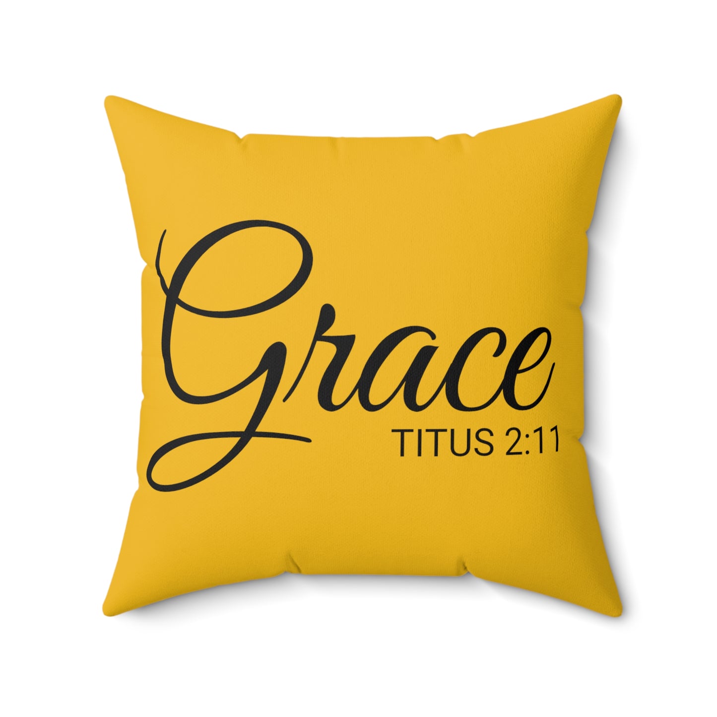 Scripture Grace Titus 2:11 Bible Verse Pillow