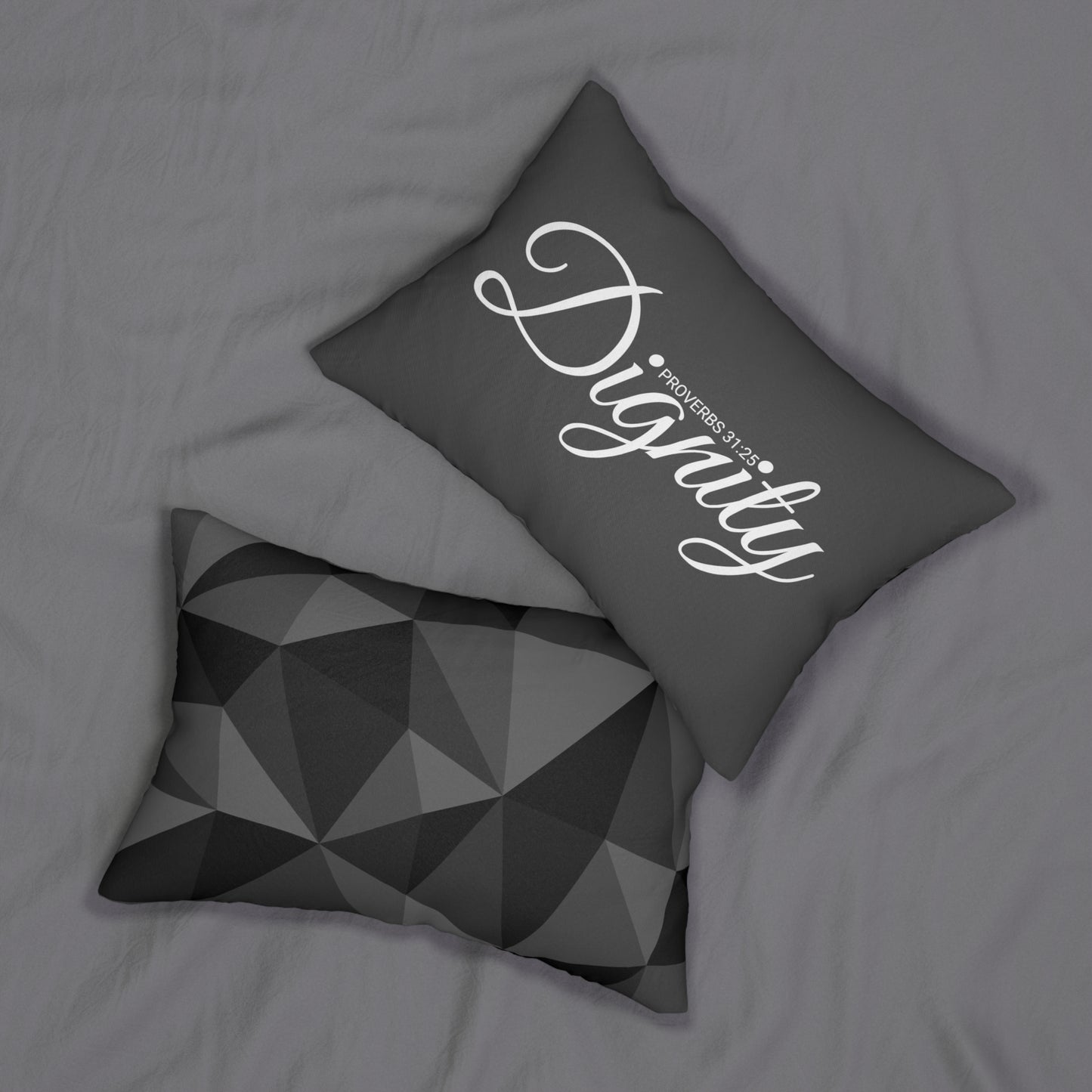 Scripture Dignity Proverbs 31:25 Bible Verse Pillow