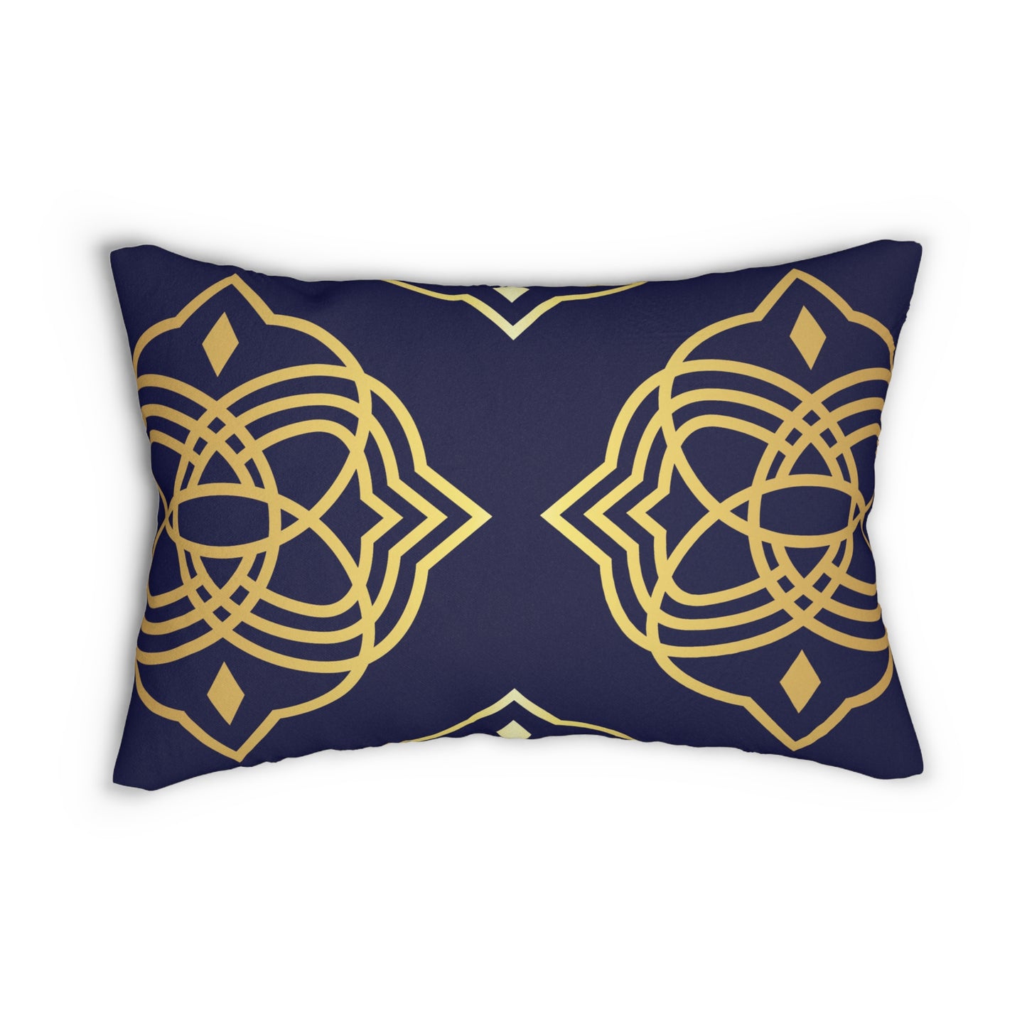 Almohada decorativa con patrón indio geométrico