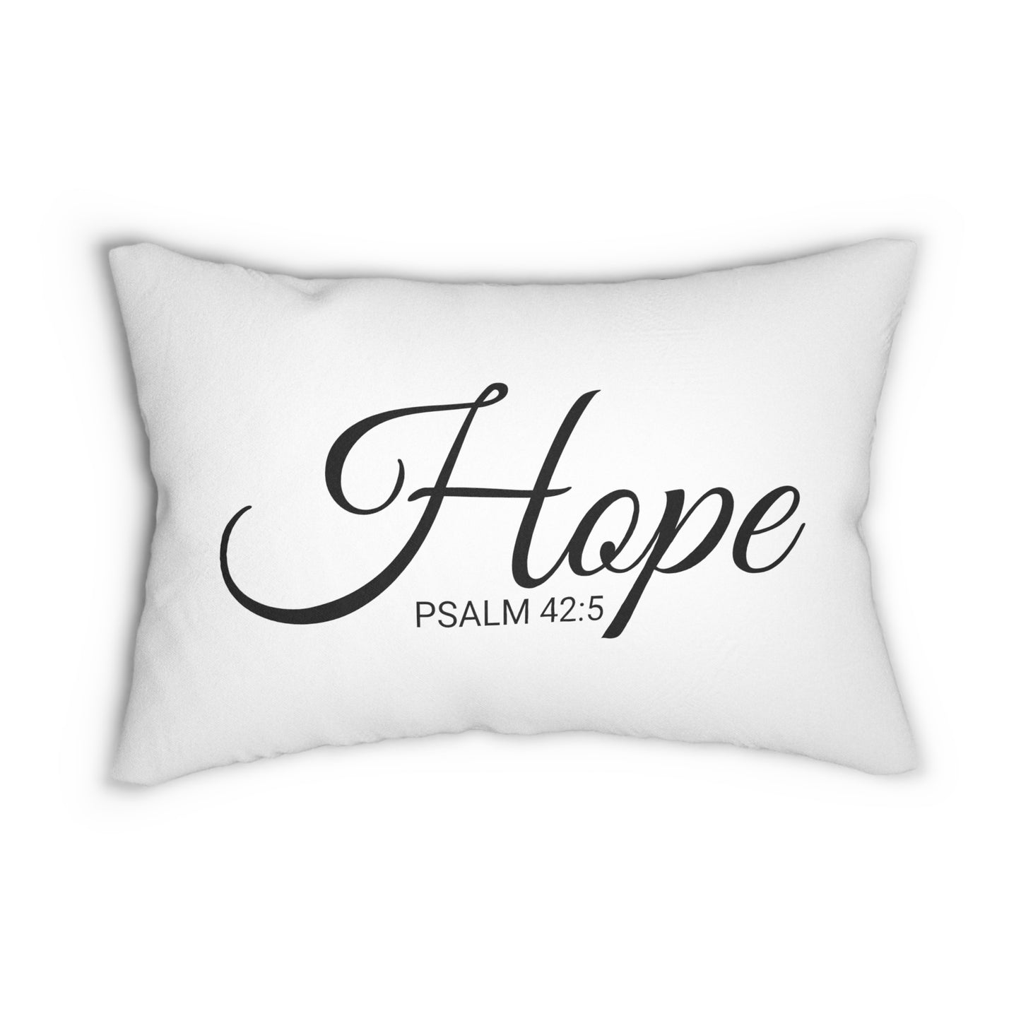 Scripture Hope Psalm 42:5 Bible Verse Pillow