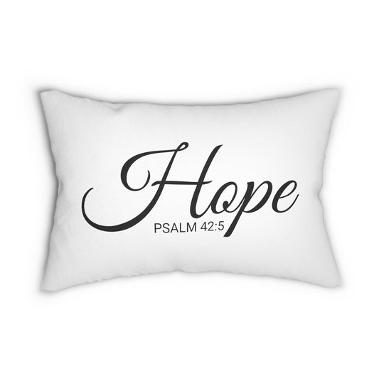 Scripture Hope Psalm 42:5 Bible Verse Pillow