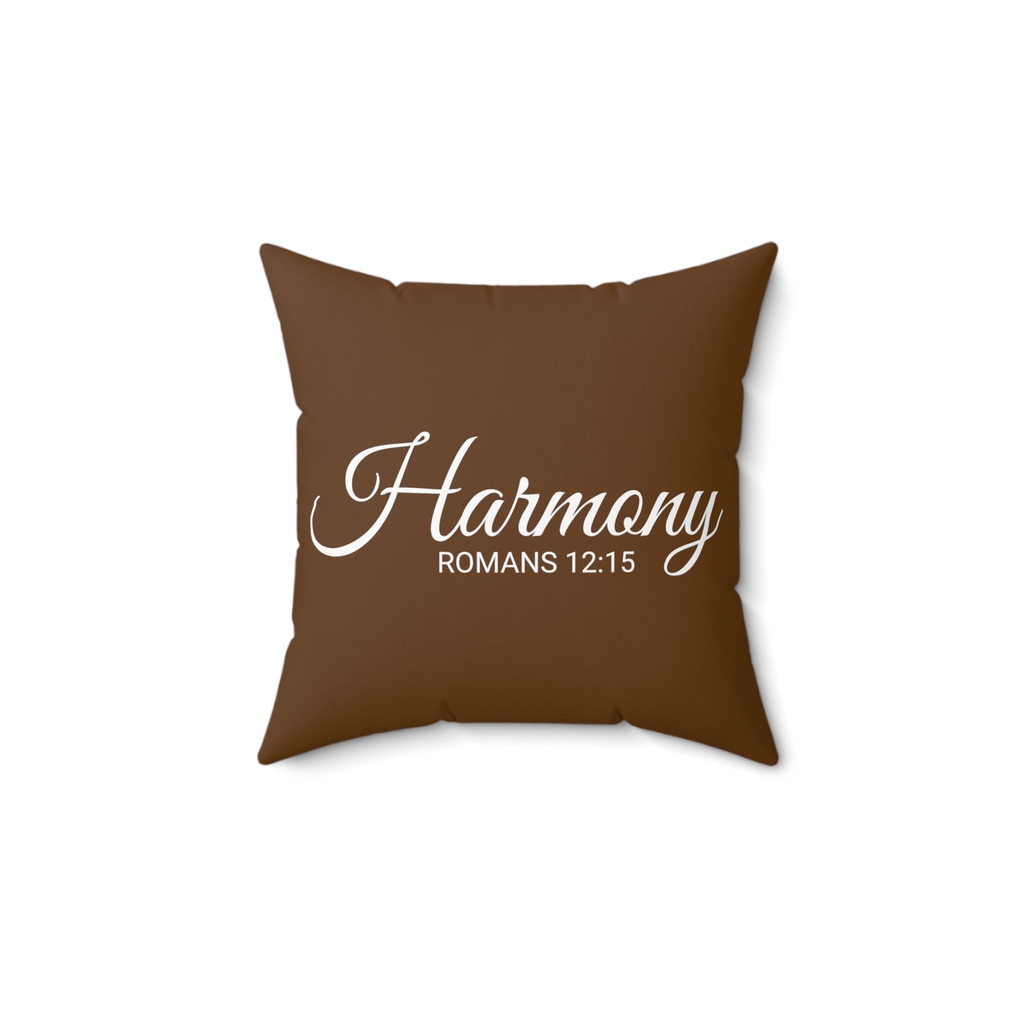 Scripture Harmony Romans 12:15 Bible Verse Pillow