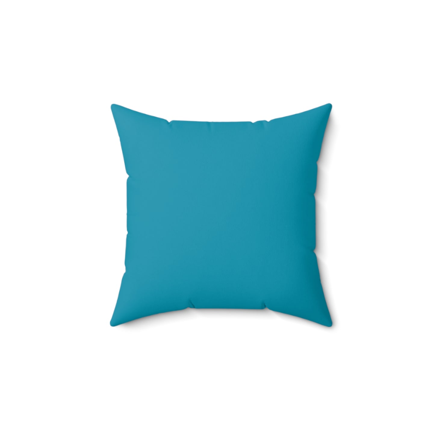 Peacock Blue (Matching Geometric/The Gathering Place) Throw Pillow