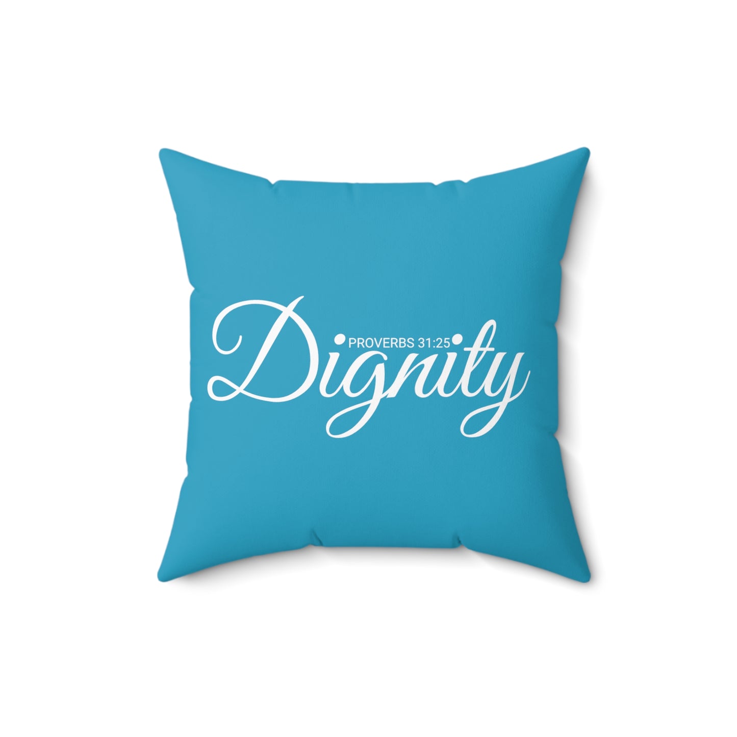 Scripture Dignity Proverbs 31:25  Bible Verse Pillow