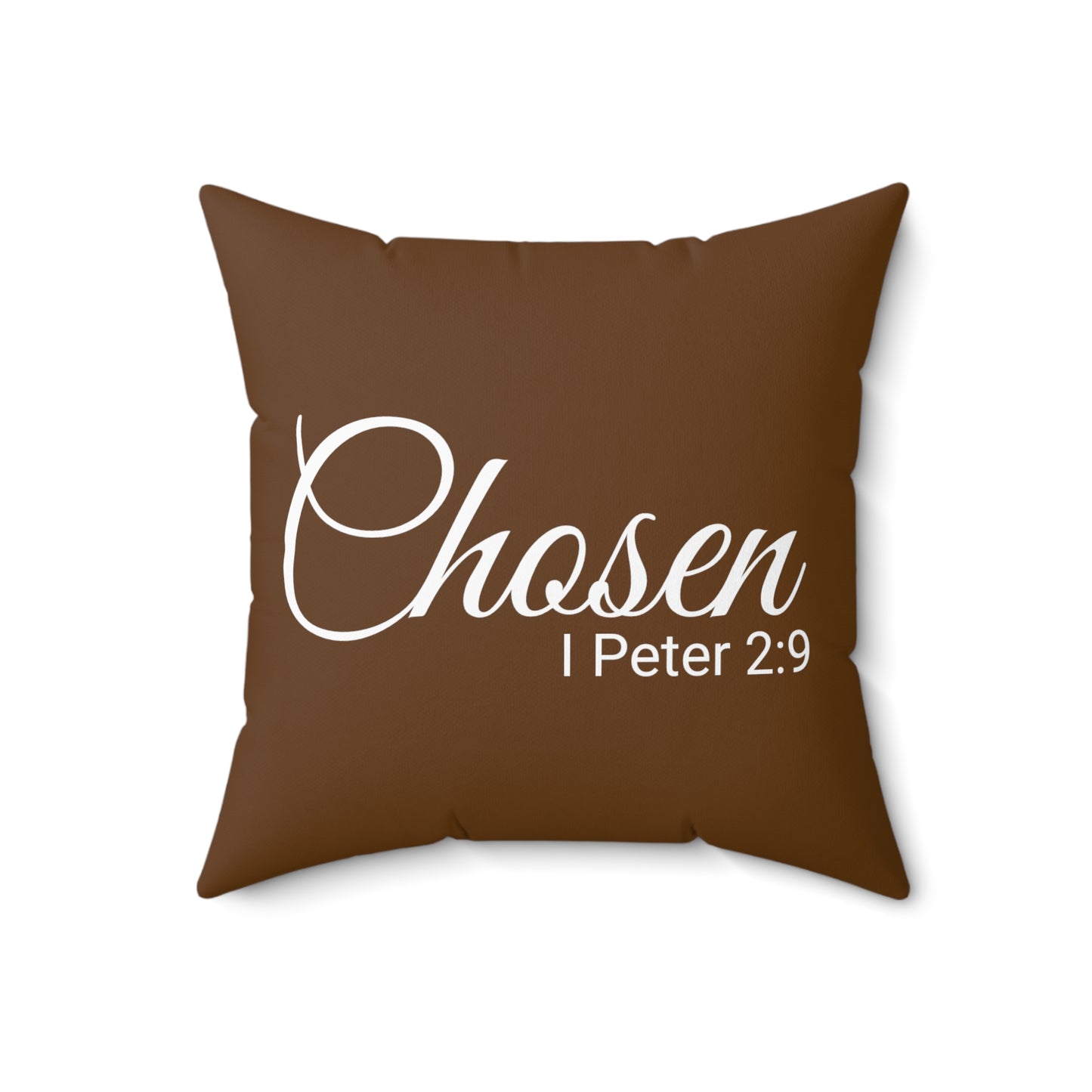 Scripture Chosen 1 Peter 2:9 Bible Verse Throw Pillow