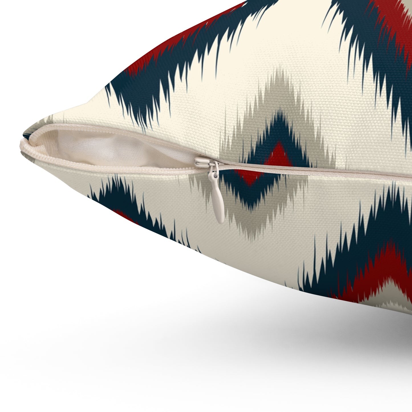 Ikat Style Throw Pillow