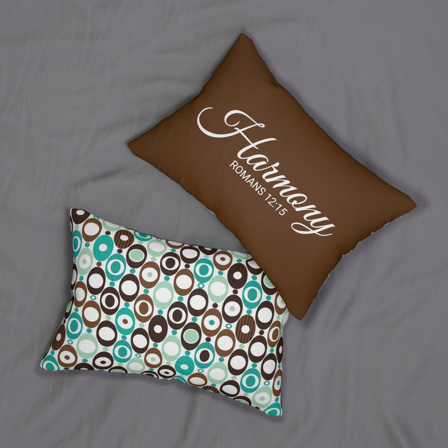 Scripture Harmony Romans 12:15 Bible Verse Pillow