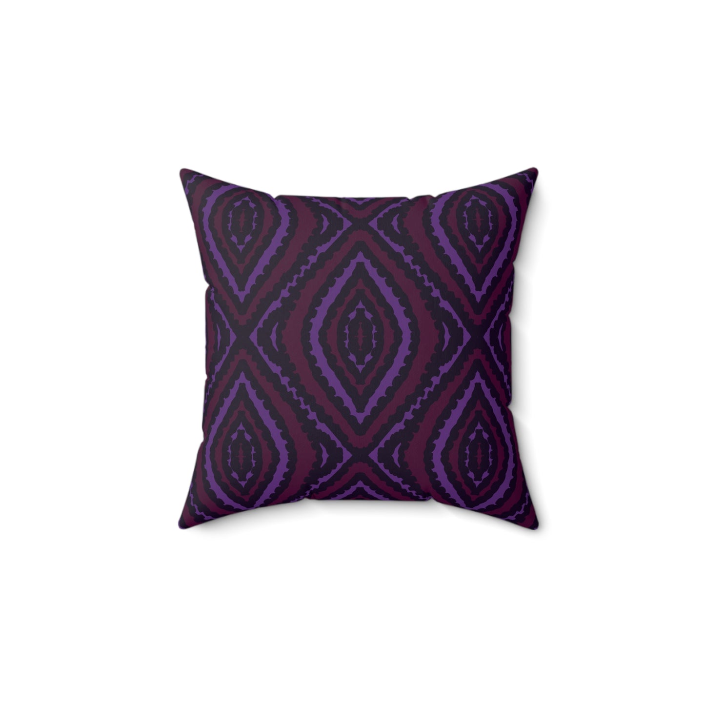 Ikat Style Throw Pillow