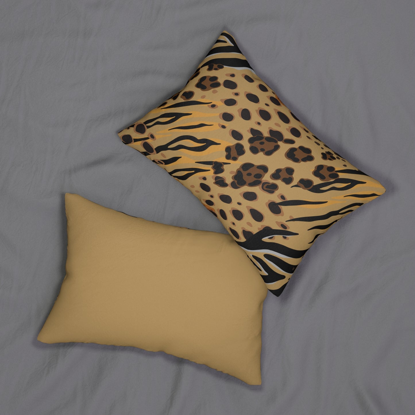 Animal Print (Dual) Lt. Brown Accent Pillow