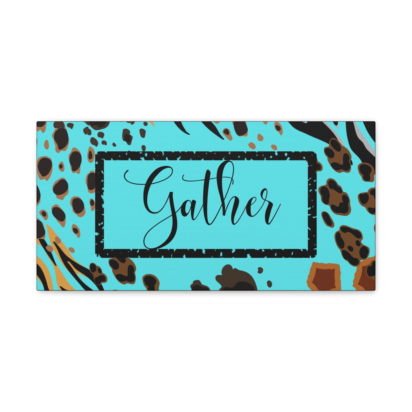 Christian Wall Art: Gather (Wood Frame Ready to Hang)