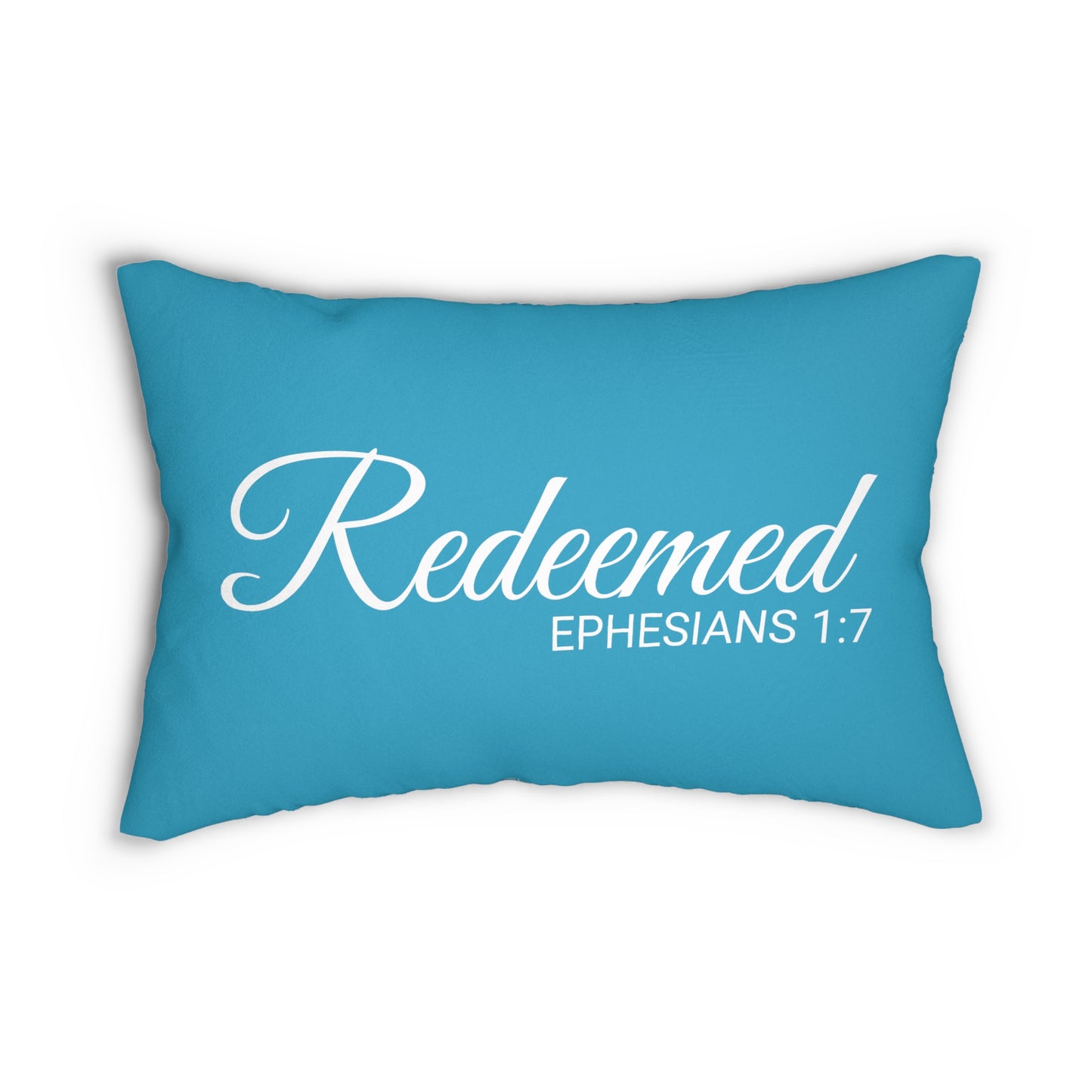 Scripture Redeemed Ephesians 1:7 Bible Verse Pillow