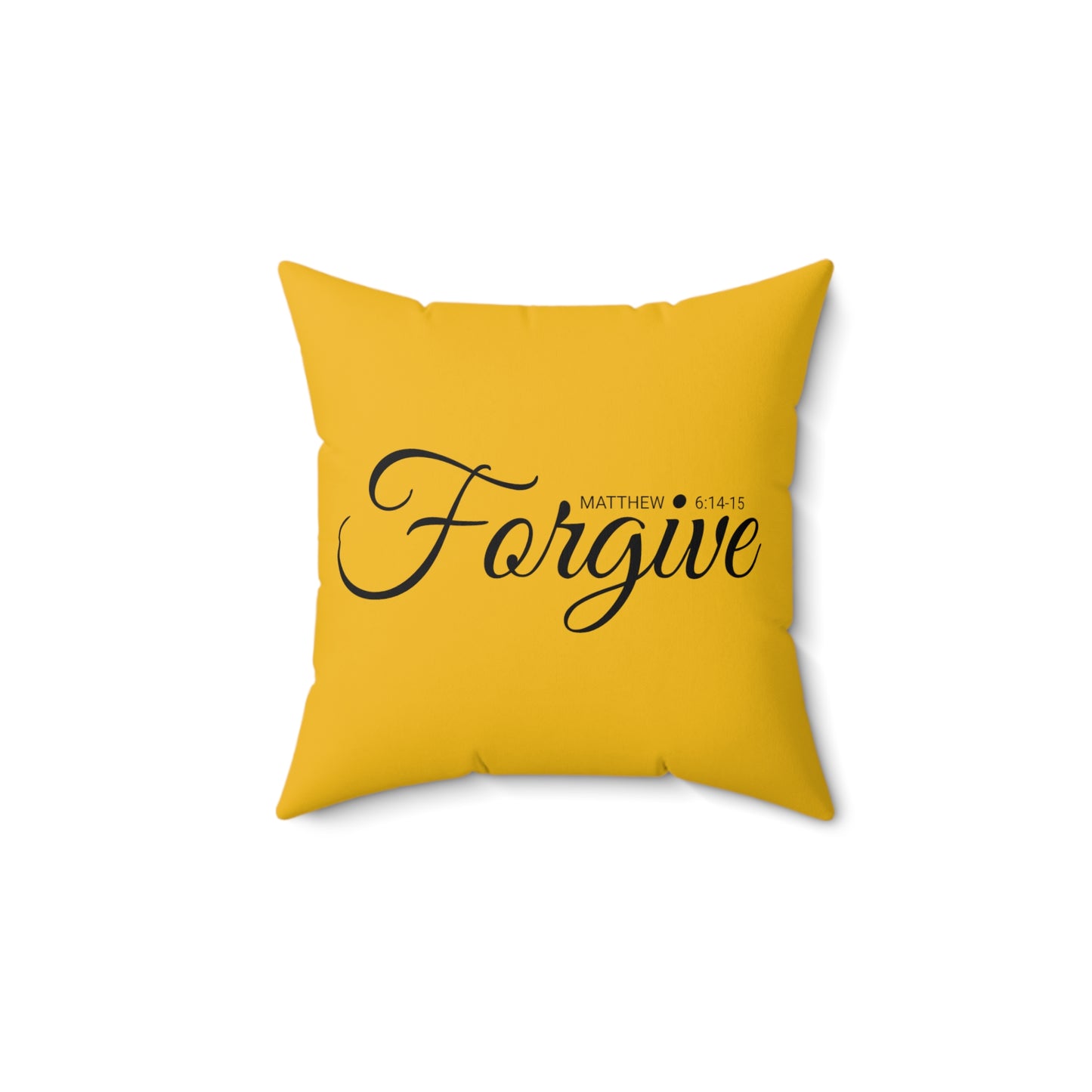 Scripture Forgive Matthew 6:14-15 Bible Verse Pillow