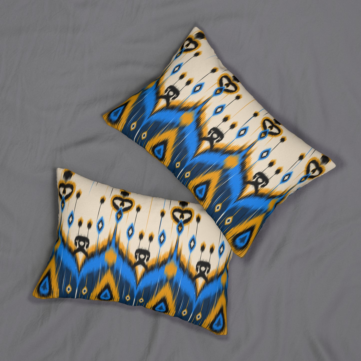 Ikat Style Accent Pillow