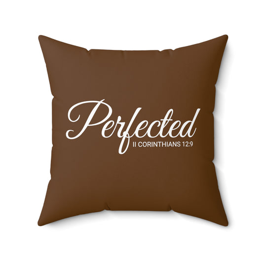 Scripture Perfected 2 Corinthians 12:9 Bible Verse Pillow