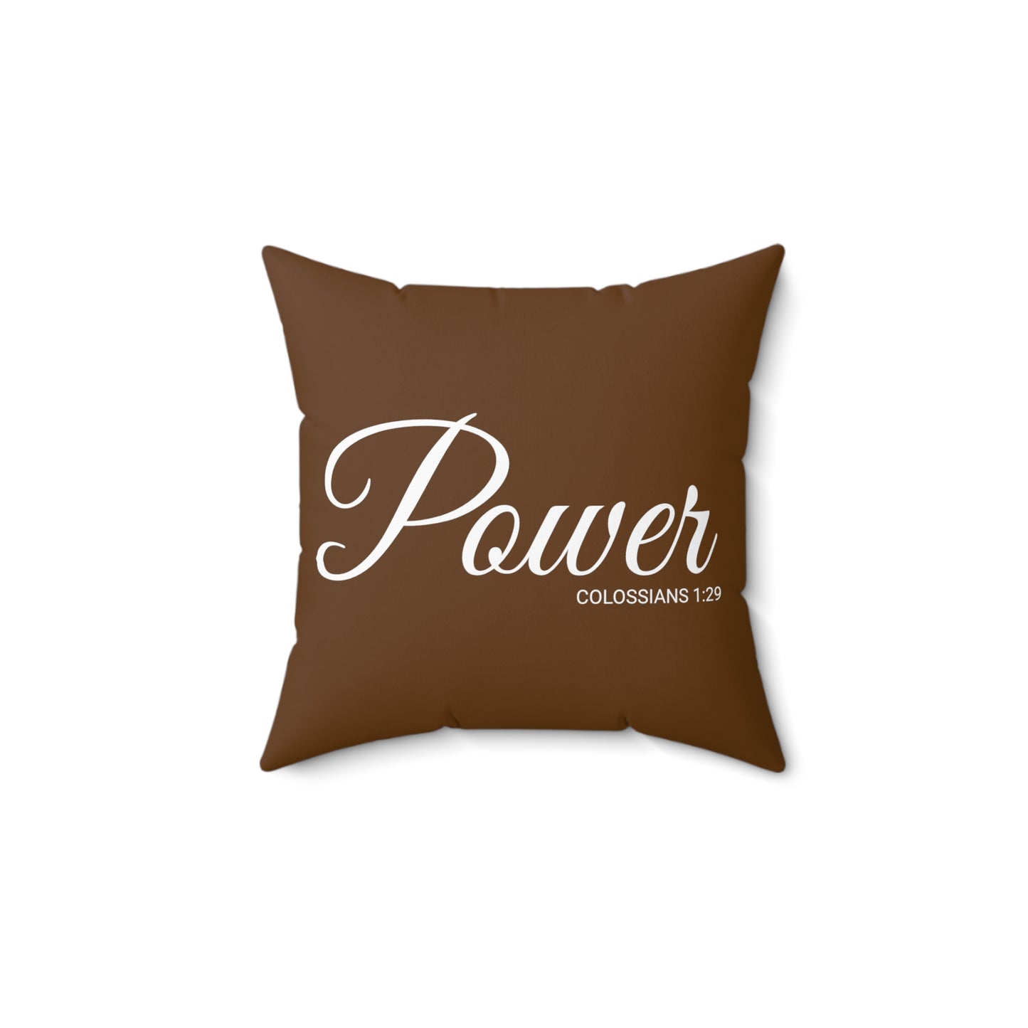 Scripture Power Colossians 1:29 Bible Verse Pillow