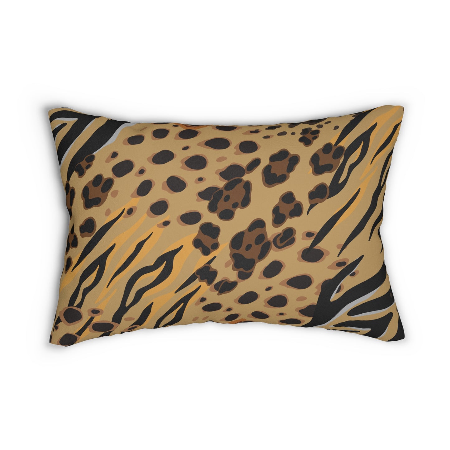 Animal Print Lt. Brown Accent Pillow