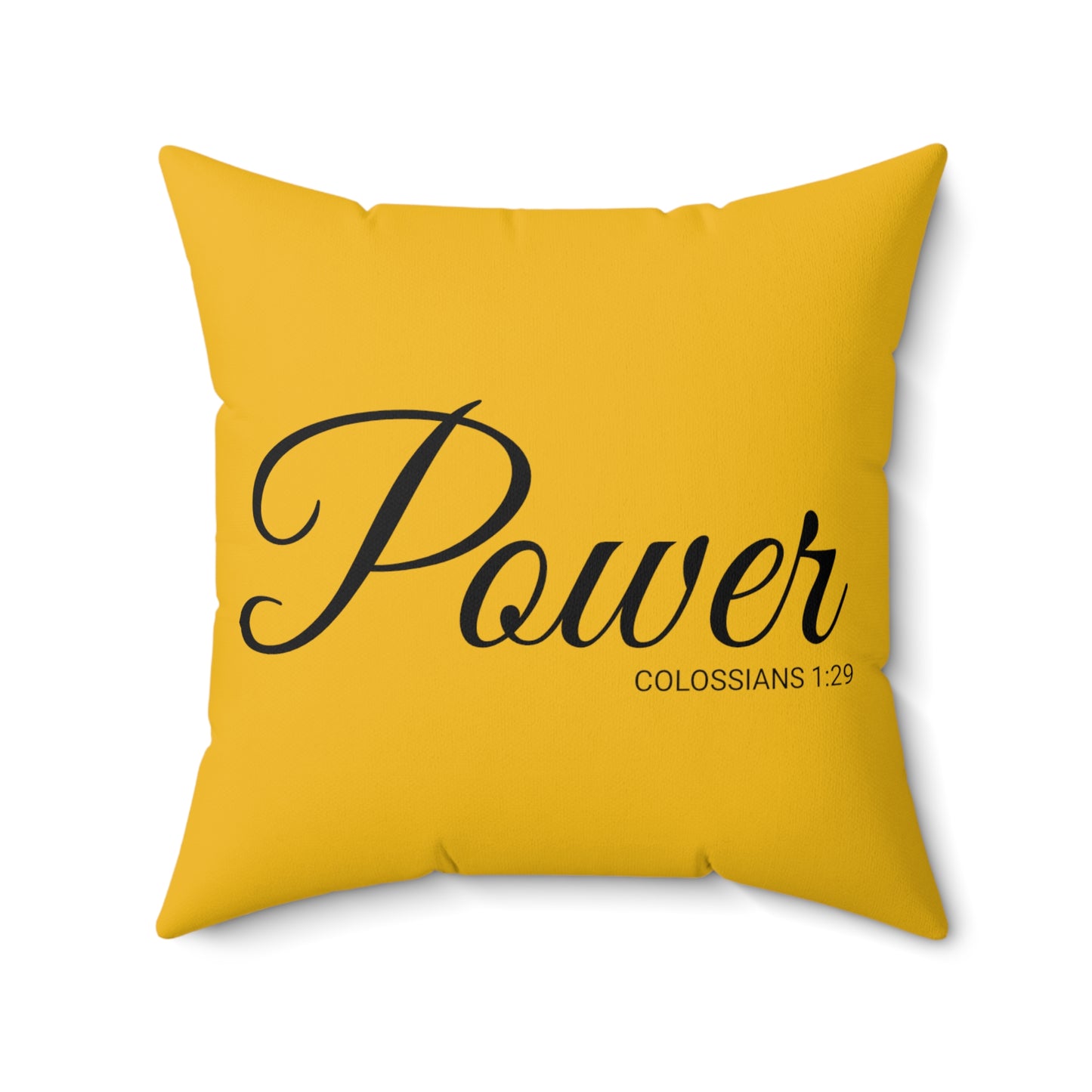 Scripture Power Colossians 1:29 Bible Verse Pillow