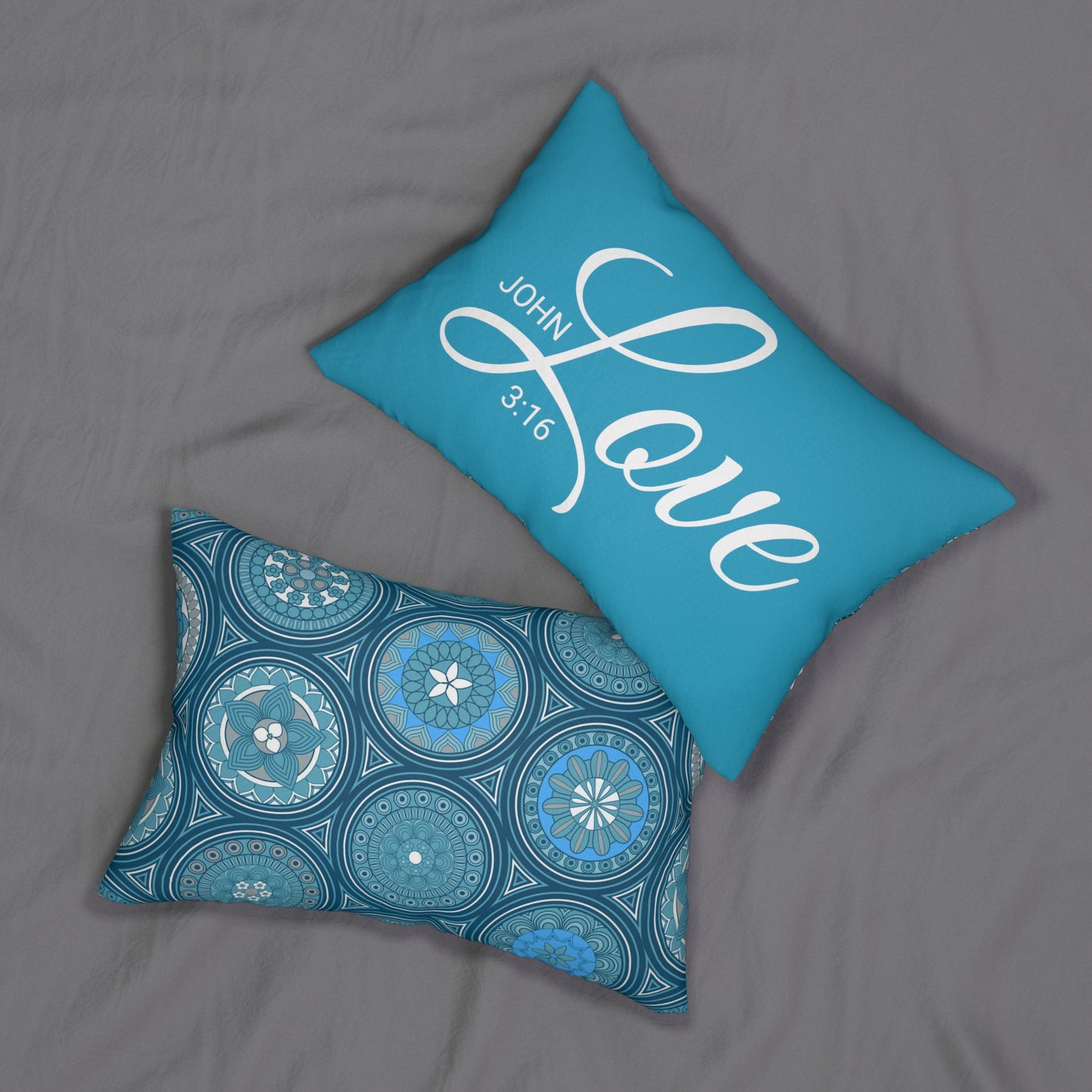 Scripture Love John 3:16 Bible Verse Pillow