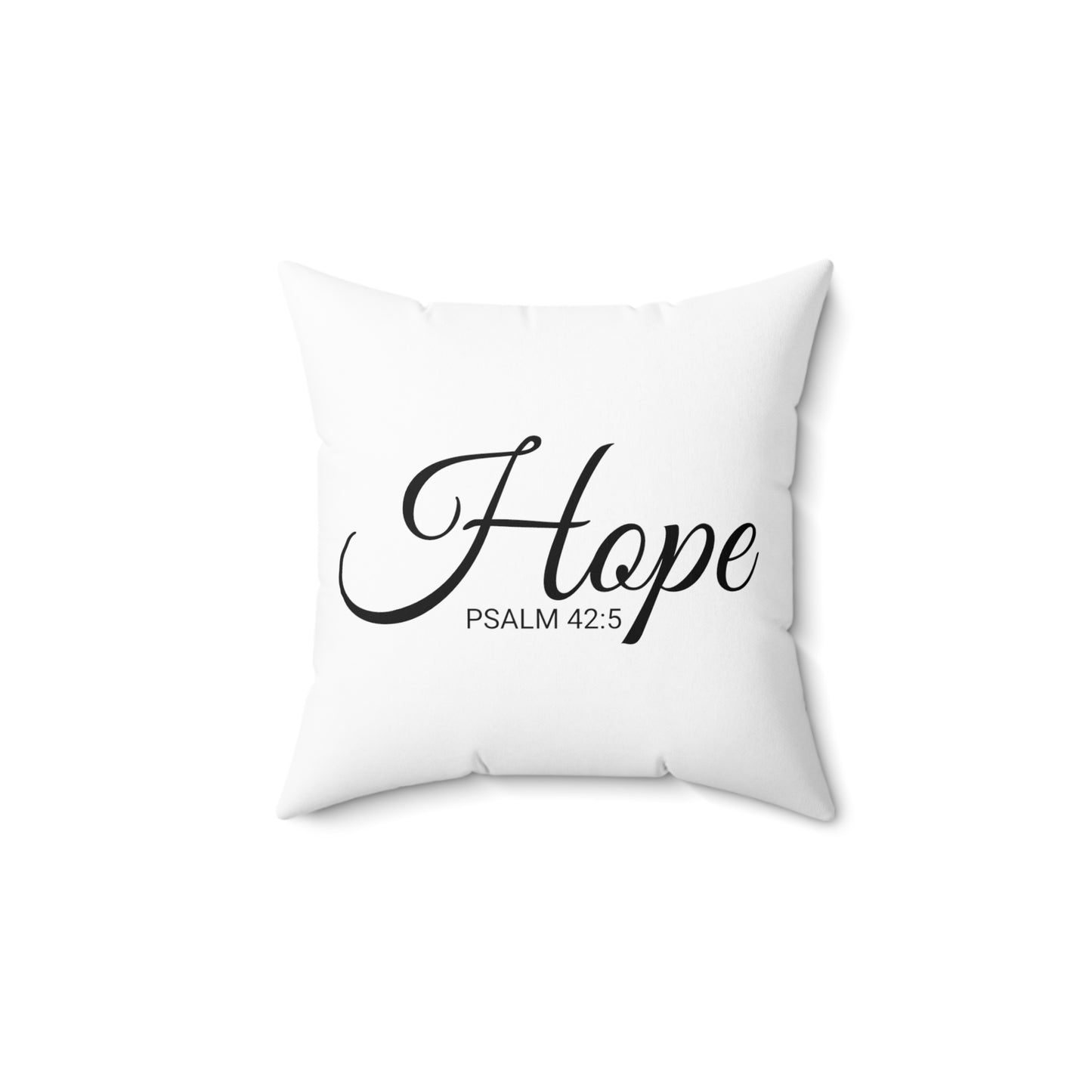 Scripture Hope Psalm 42:5 Bible Verse Pillow