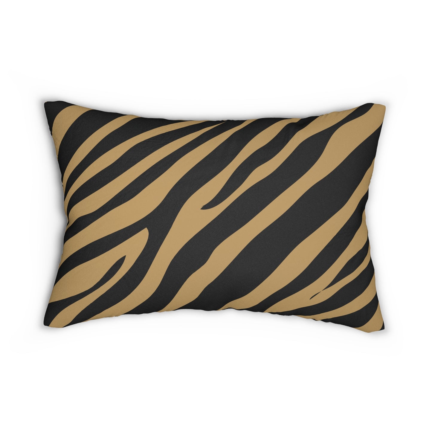 Zebra Print Lt. Brown Accent Pillow