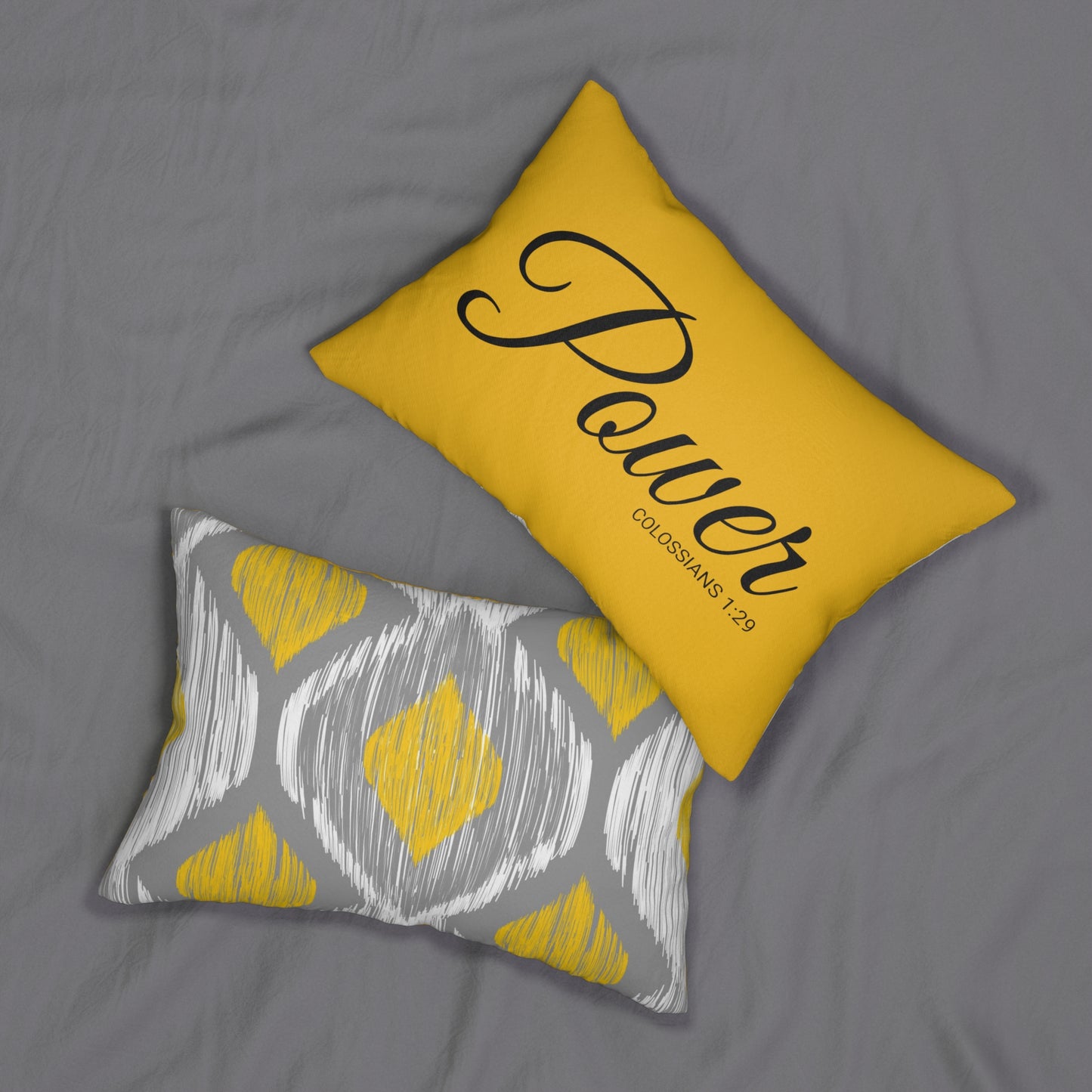 Scripture Power Colossians 1:29 Bible Verse Pillow