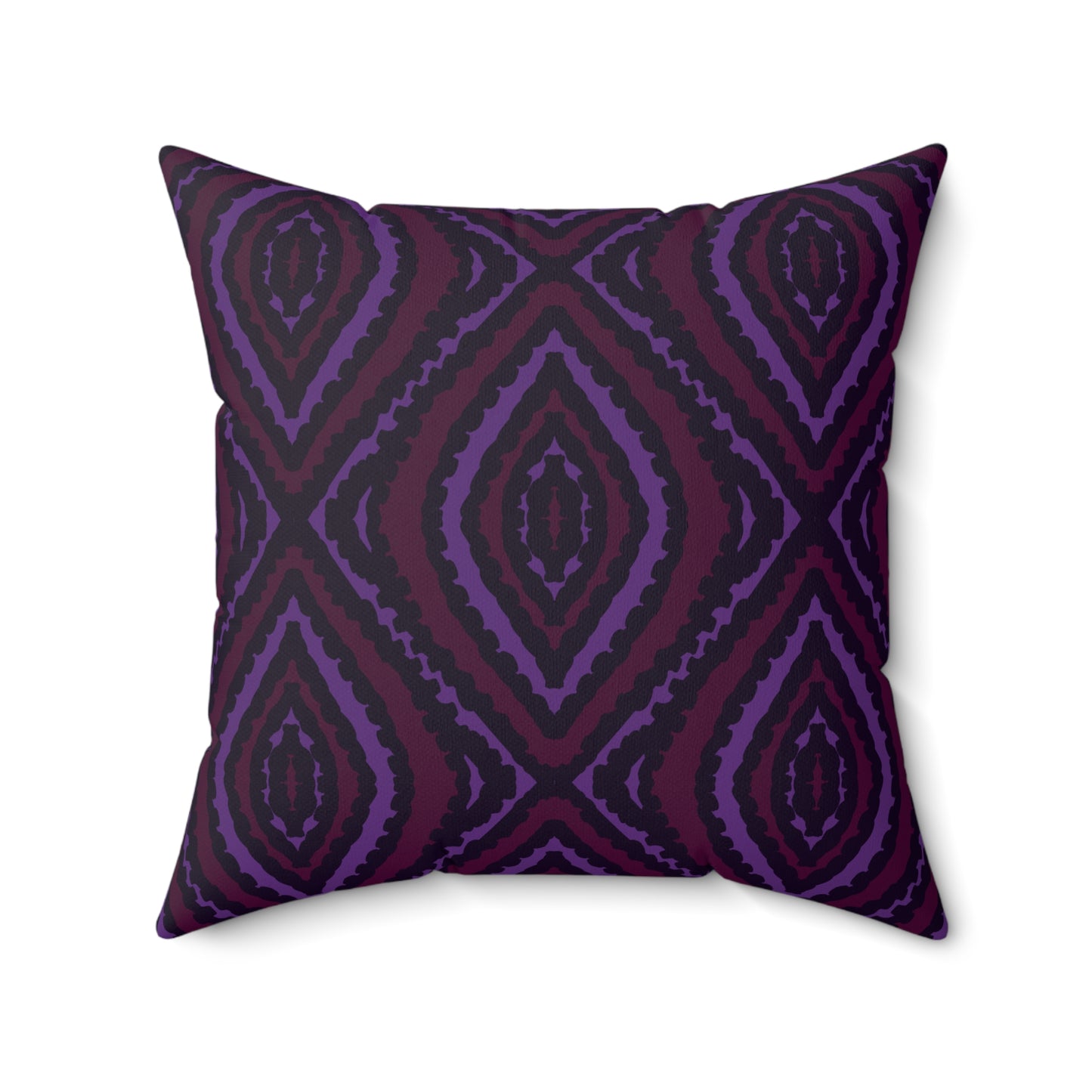 Ikat Style Throw Pillow